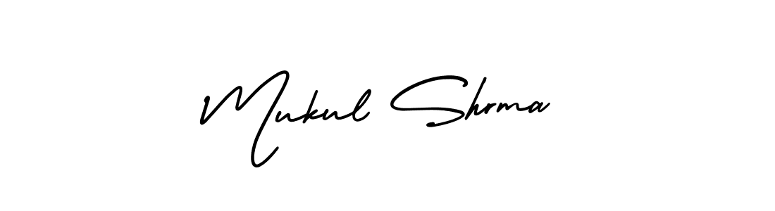 if you are searching for the best signature style for your name Mukul Shrma. so please give up your signature search. here we have designed multiple signature styles  using AmerikaSignatureDemo-Regular. Mukul Shrma signature style 3 images and pictures png