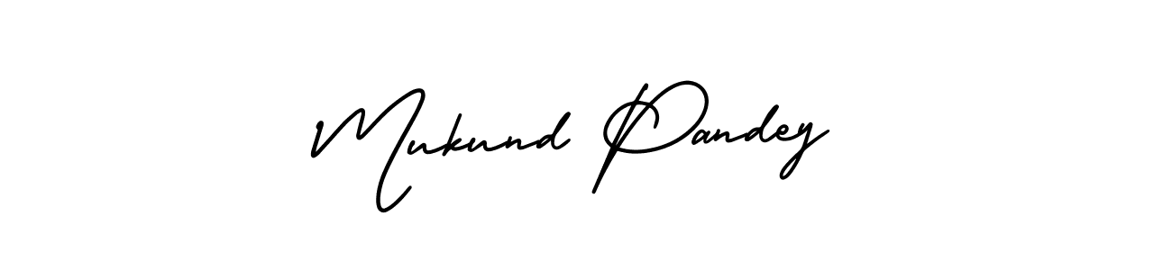 Make a beautiful signature design for name Mukund Pandey. Use this online signature maker to create a handwritten signature for free. Mukund Pandey signature style 3 images and pictures png