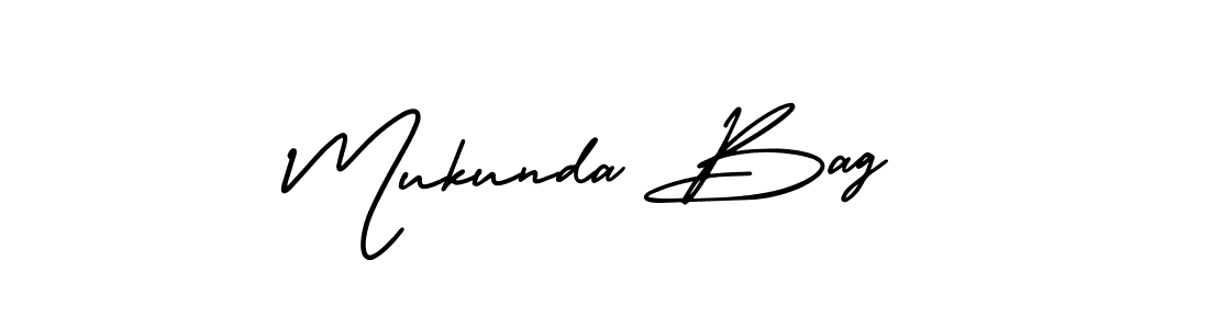 Design your own signature with our free online signature maker. With this signature software, you can create a handwritten (AmerikaSignatureDemo-Regular) signature for name Mukunda Bag. Mukunda Bag signature style 3 images and pictures png
