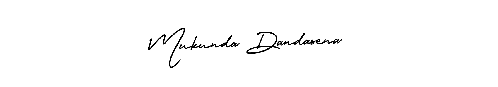 AmerikaSignatureDemo-Regular is a professional signature style that is perfect for those who want to add a touch of class to their signature. It is also a great choice for those who want to make their signature more unique. Get Mukunda Dandasena name to fancy signature for free. Mukunda Dandasena signature style 3 images and pictures png