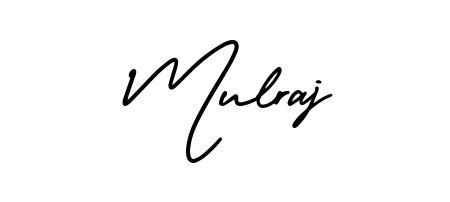 Create a beautiful signature design for name Mulraj. With this signature (AmerikaSignatureDemo-Regular) fonts, you can make a handwritten signature for free. Mulraj signature style 3 images and pictures png