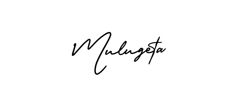 Create a beautiful signature design for name Mulugeta. With this signature (AmerikaSignatureDemo-Regular) fonts, you can make a handwritten signature for free. Mulugeta signature style 3 images and pictures png