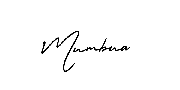 AmerikaSignatureDemo-Regular is a professional signature style that is perfect for those who want to add a touch of class to their signature. It is also a great choice for those who want to make their signature more unique. Get Mumbua name to fancy signature for free. Mumbua signature style 3 images and pictures png