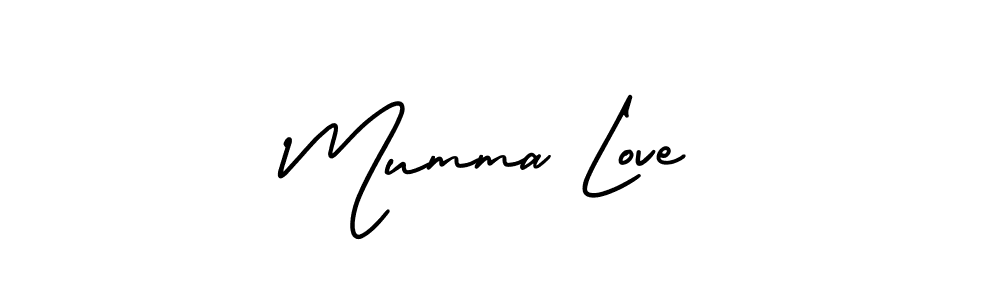 Best and Professional Signature Style for Mumma Love. AmerikaSignatureDemo-Regular Best Signature Style Collection. Mumma Love signature style 3 images and pictures png