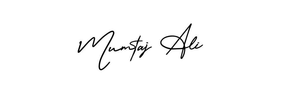 This is the best signature style for the Mumtaj Ali name. Also you like these signature font (AmerikaSignatureDemo-Regular). Mix name signature. Mumtaj Ali signature style 3 images and pictures png