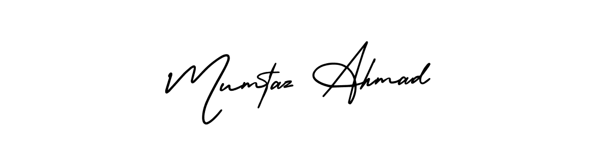How to make Mumtaz Ahmad signature? AmerikaSignatureDemo-Regular is a professional autograph style. Create handwritten signature for Mumtaz Ahmad name. Mumtaz Ahmad signature style 3 images and pictures png