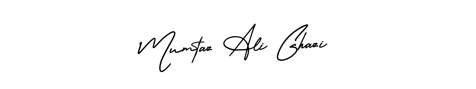 AmerikaSignatureDemo-Regular is a professional signature style that is perfect for those who want to add a touch of class to their signature. It is also a great choice for those who want to make their signature more unique. Get Mumtaz Ali Ghazi name to fancy signature for free. Mumtaz Ali Ghazi signature style 3 images and pictures png