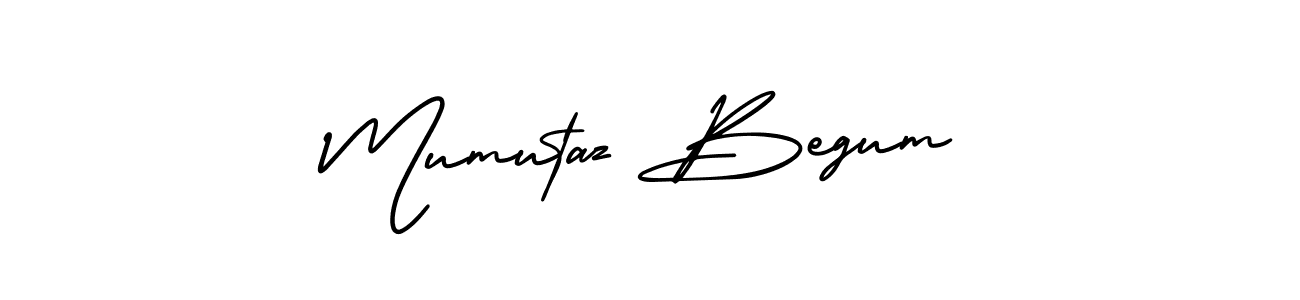 Make a short Mumutaz Begum signature style. Manage your documents anywhere anytime using AmerikaSignatureDemo-Regular. Create and add eSignatures, submit forms, share and send files easily. Mumutaz Begum signature style 3 images and pictures png