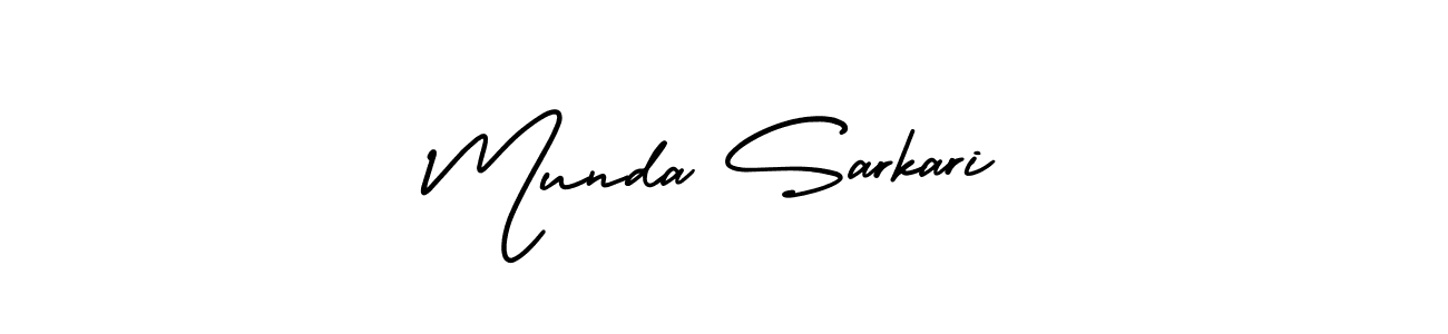 Make a beautiful signature design for name Munda Sarkari. Use this online signature maker to create a handwritten signature for free. Munda Sarkari signature style 3 images and pictures png