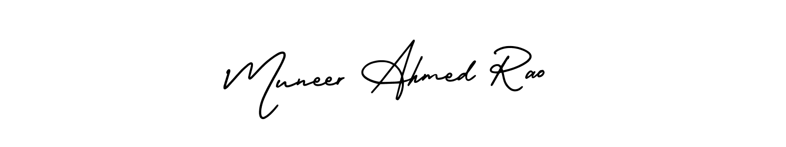 Here are the top 10 professional signature styles for the name Muneer Ahmed Rao. These are the best autograph styles you can use for your name. Muneer Ahmed Rao signature style 3 images and pictures png