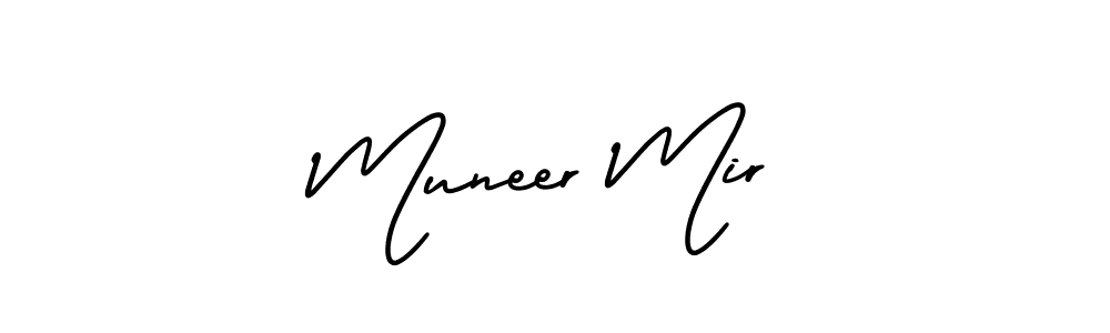 Once you've used our free online signature maker to create your best signature AmerikaSignatureDemo-Regular style, it's time to enjoy all of the benefits that Muneer Mir name signing documents. Muneer Mir signature style 3 images and pictures png