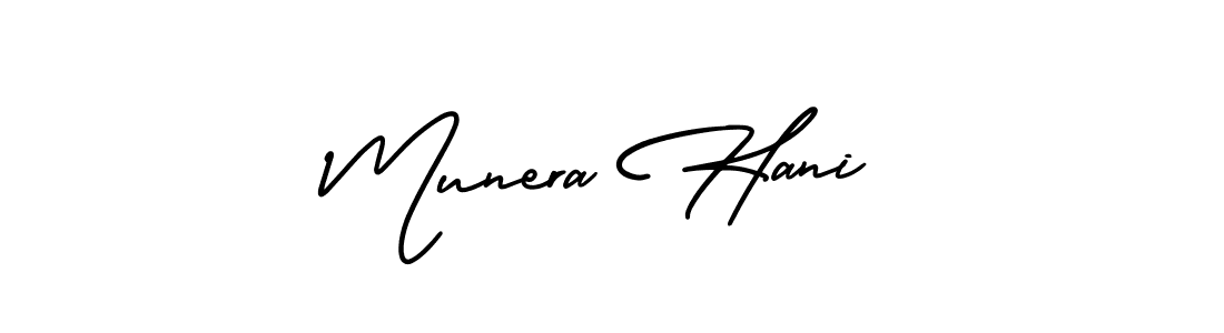 Check out images of Autograph of Munera Hani name. Actor Munera Hani Signature Style. AmerikaSignatureDemo-Regular is a professional sign style online. Munera Hani signature style 3 images and pictures png