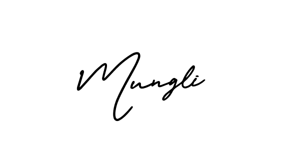 Make a beautiful signature design for name Mungli. Use this online signature maker to create a handwritten signature for free. Mungli signature style 3 images and pictures png