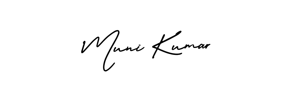 if you are searching for the best signature style for your name Muni Kumar. so please give up your signature search. here we have designed multiple signature styles  using AmerikaSignatureDemo-Regular. Muni Kumar signature style 3 images and pictures png