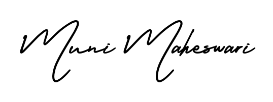 An effortless, minimalist signature concept for Muni Maheswari using AmerikaSignatureDemo-Regular design. Clean lines that look great on any document. Muni Maheswari signature style 3 images and pictures png