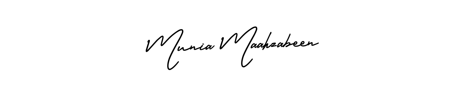 How to Draw Munia Maahzabeen signature style? AmerikaSignatureDemo-Regular is a latest design signature styles for name Munia Maahzabeen. Munia Maahzabeen signature style 3 images and pictures png