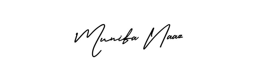 Best and Professional Signature Style for Munifa Naaz. AmerikaSignatureDemo-Regular Best Signature Style Collection. Munifa Naaz signature style 3 images and pictures png