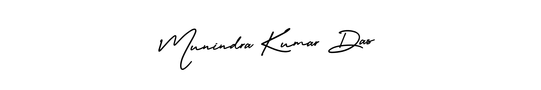 Munindra Kumar Das stylish signature style. Best Handwritten Sign (AmerikaSignatureDemo-Regular) for my name. Handwritten Signature Collection Ideas for my name Munindra Kumar Das. Munindra Kumar Das signature style 3 images and pictures png
