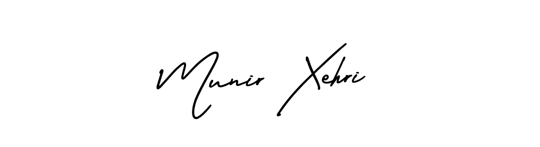 Similarly AmerikaSignatureDemo-Regular is the best handwritten signature design. Signature creator online .You can use it as an online autograph creator for name Munir Xehri. Munir Xehri signature style 3 images and pictures png