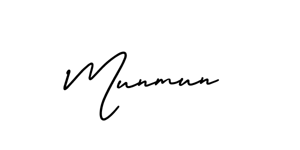 How to Draw Munmun signature style? AmerikaSignatureDemo-Regular is a latest design signature styles for name Munmun. Munmun signature style 3 images and pictures png