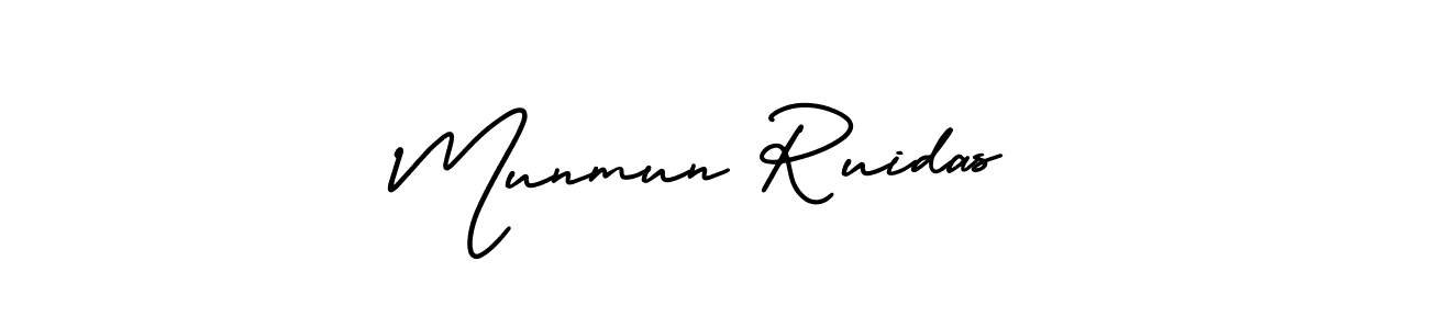 Use a signature maker to create a handwritten signature online. With this signature software, you can design (AmerikaSignatureDemo-Regular) your own signature for name Munmun Ruidas. Munmun Ruidas signature style 3 images and pictures png