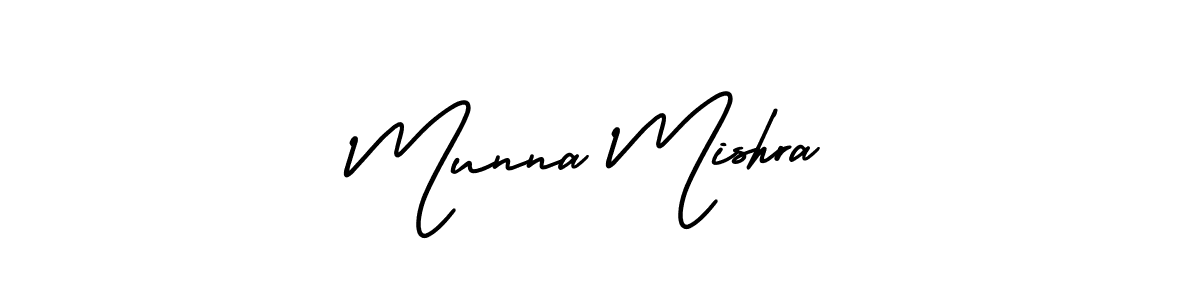 Similarly AmerikaSignatureDemo-Regular is the best handwritten signature design. Signature creator online .You can use it as an online autograph creator for name Munna Mishra. Munna Mishra signature style 3 images and pictures png