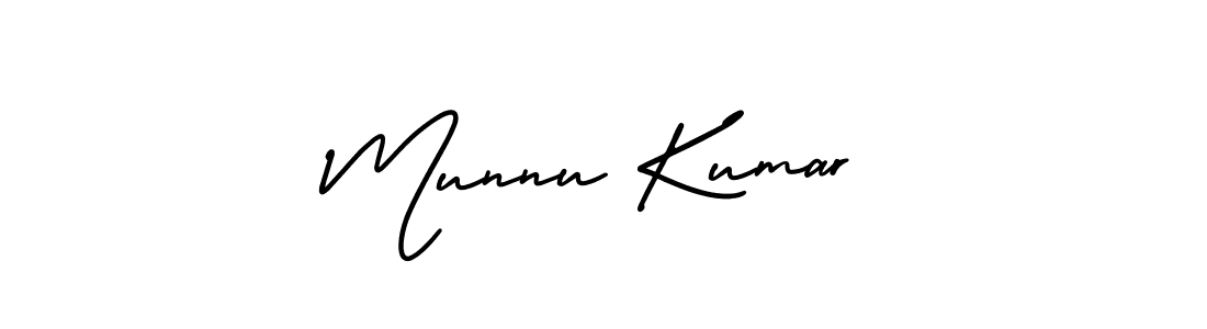 This is the best signature style for the Munnu Kumar name. Also you like these signature font (AmerikaSignatureDemo-Regular). Mix name signature. Munnu Kumar signature style 3 images and pictures png