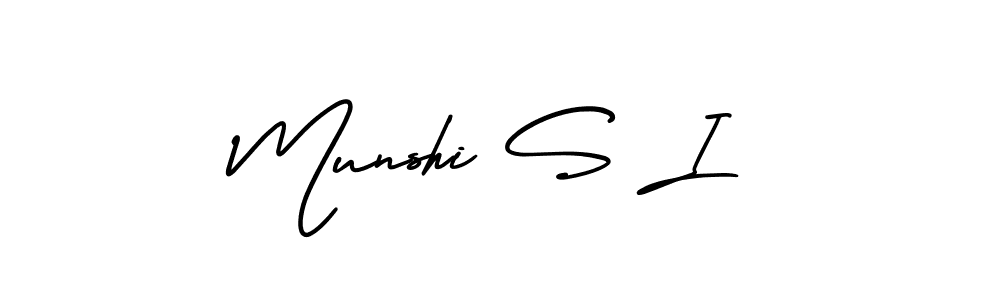 Once you've used our free online signature maker to create your best signature AmerikaSignatureDemo-Regular style, it's time to enjoy all of the benefits that Munshi S I name signing documents. Munshi S I signature style 3 images and pictures png