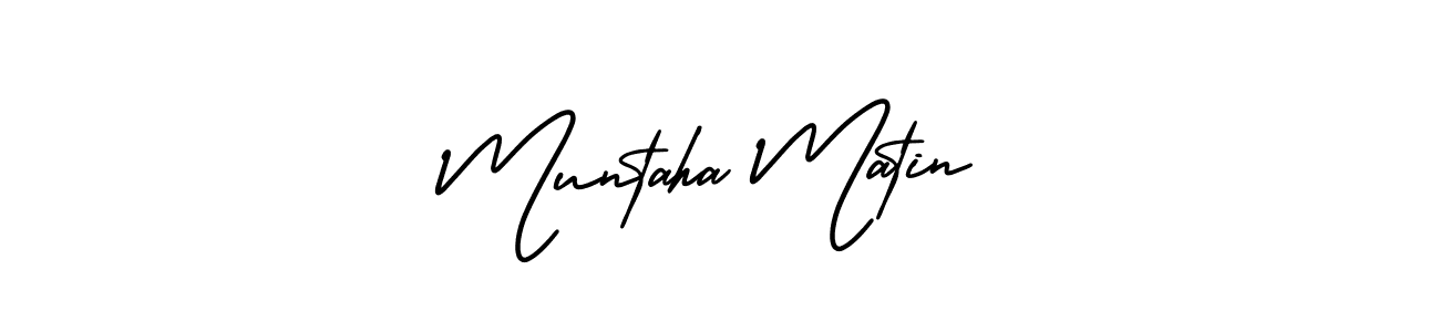 Also we have Muntaha Matin name is the best signature style. Create professional handwritten signature collection using AmerikaSignatureDemo-Regular autograph style. Muntaha Matin signature style 3 images and pictures png