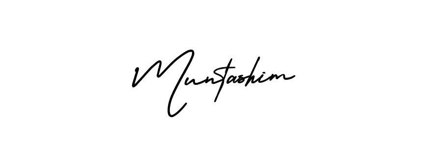 This is the best signature style for the Muntashim name. Also you like these signature font (AmerikaSignatureDemo-Regular). Mix name signature. Muntashim signature style 3 images and pictures png