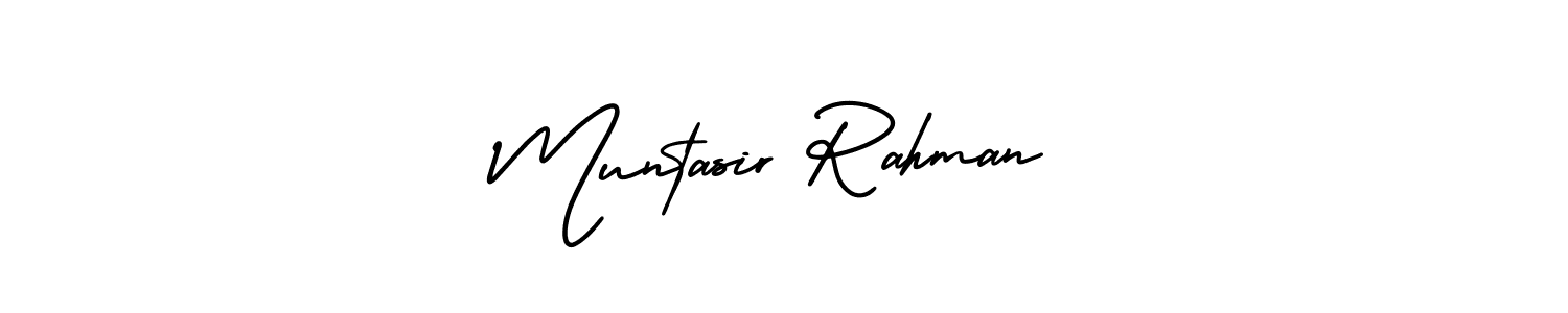 How to Draw Muntasir Rahman signature style? AmerikaSignatureDemo-Regular is a latest design signature styles for name Muntasir Rahman. Muntasir Rahman signature style 3 images and pictures png