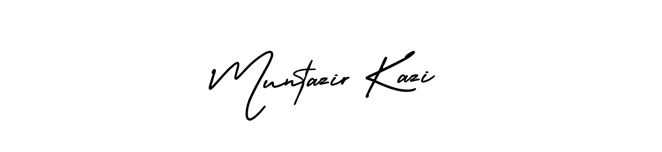 Make a beautiful signature design for name Muntazir Kazi. Use this online signature maker to create a handwritten signature for free. Muntazir Kazi signature style 3 images and pictures png
