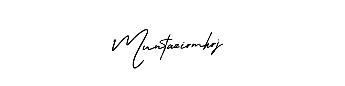 AmerikaSignatureDemo-Regular is a professional signature style that is perfect for those who want to add a touch of class to their signature. It is also a great choice for those who want to make their signature more unique. Get Muntazirmhrj name to fancy signature for free. Muntazirmhrj signature style 3 images and pictures png