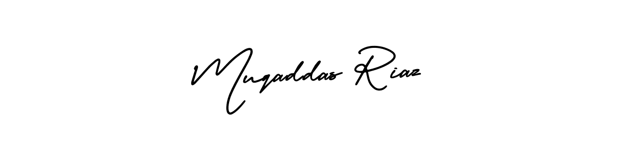 Similarly AmerikaSignatureDemo-Regular is the best handwritten signature design. Signature creator online .You can use it as an online autograph creator for name Muqaddas Riaz. Muqaddas Riaz signature style 3 images and pictures png