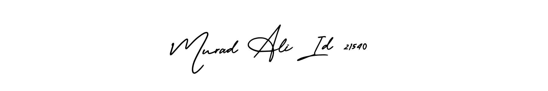 Make a beautiful signature design for name Murad Ali Id 21540. Use this online signature maker to create a handwritten signature for free. Murad Ali Id 21540 signature style 3 images and pictures png