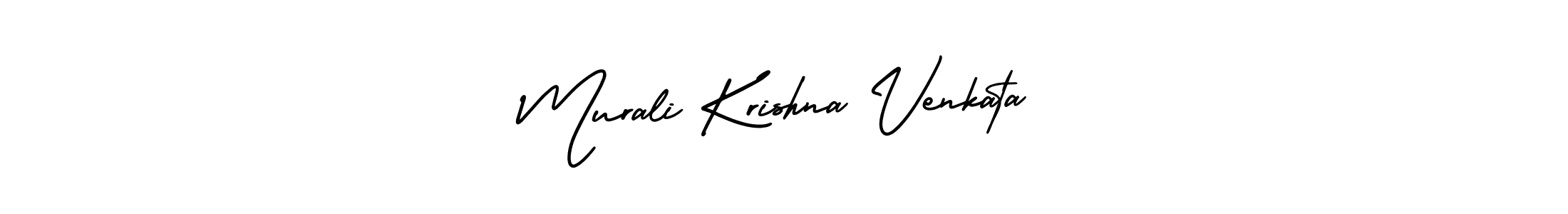 Make a short Murali Krishna Venkata signature style. Manage your documents anywhere anytime using AmerikaSignatureDemo-Regular. Create and add eSignatures, submit forms, share and send files easily. Murali Krishna Venkata signature style 3 images and pictures png