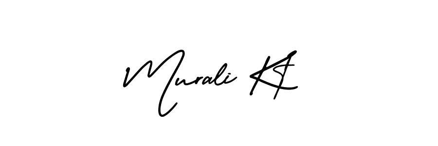 Check out images of Autograph of Murali Kt name. Actor Murali Kt Signature Style. AmerikaSignatureDemo-Regular is a professional sign style online. Murali Kt signature style 3 images and pictures png