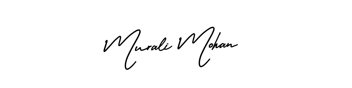 Create a beautiful signature design for name Murali Mohan. With this signature (AmerikaSignatureDemo-Regular) fonts, you can make a handwritten signature for free. Murali Mohan signature style 3 images and pictures png