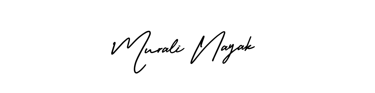if you are searching for the best signature style for your name Murali Nayak. so please give up your signature search. here we have designed multiple signature styles  using AmerikaSignatureDemo-Regular. Murali Nayak signature style 3 images and pictures png