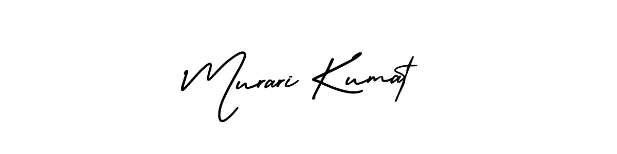 This is the best signature style for the Murari Kumat name. Also you like these signature font (AmerikaSignatureDemo-Regular). Mix name signature. Murari Kumat signature style 3 images and pictures png