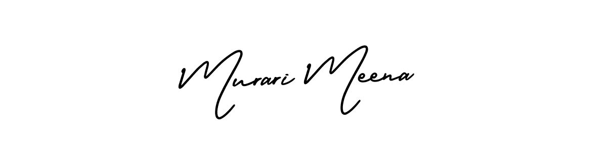 if you are searching for the best signature style for your name Murari Meena. so please give up your signature search. here we have designed multiple signature styles  using AmerikaSignatureDemo-Regular. Murari Meena signature style 3 images and pictures png