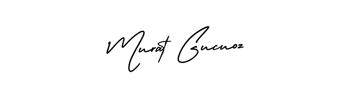 Make a beautiful signature design for name Murat Gucuoz. With this signature (AmerikaSignatureDemo-Regular) style, you can create a handwritten signature for free. Murat Gucuoz signature style 3 images and pictures png