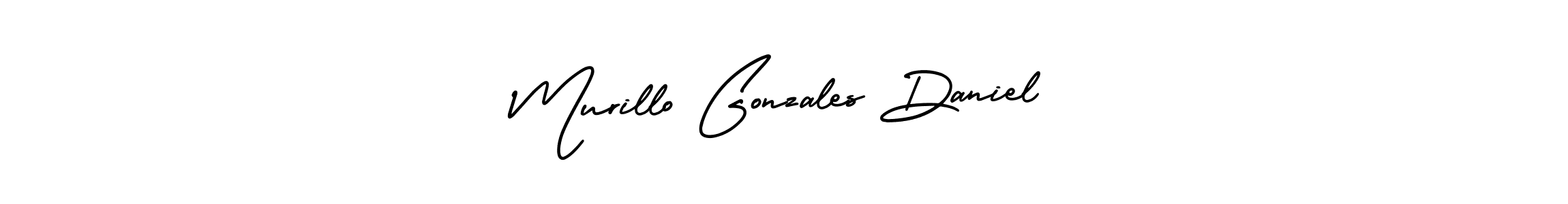 Best and Professional Signature Style for Murillo Gonzales Daniel. AmerikaSignatureDemo-Regular Best Signature Style Collection. Murillo Gonzales Daniel signature style 3 images and pictures png