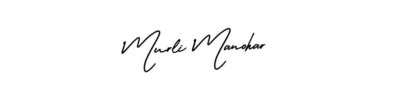 It looks lik you need a new signature style for name Murli Manohar. Design unique handwritten (AmerikaSignatureDemo-Regular) signature with our free signature maker in just a few clicks. Murli Manohar signature style 3 images and pictures png