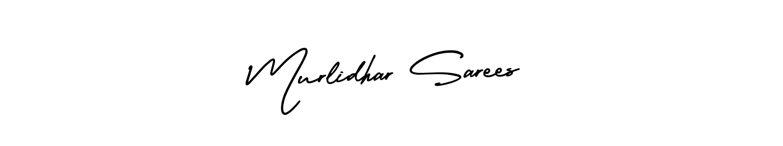 It looks lik you need a new signature style for name Murlidhar Sarees. Design unique handwritten (AmerikaSignatureDemo-Regular) signature with our free signature maker in just a few clicks. Murlidhar Sarees signature style 3 images and pictures png