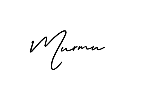 Use a signature maker to create a handwritten signature online. With this signature software, you can design (AmerikaSignatureDemo-Regular) your own signature for name Murmu. Murmu signature style 3 images and pictures png