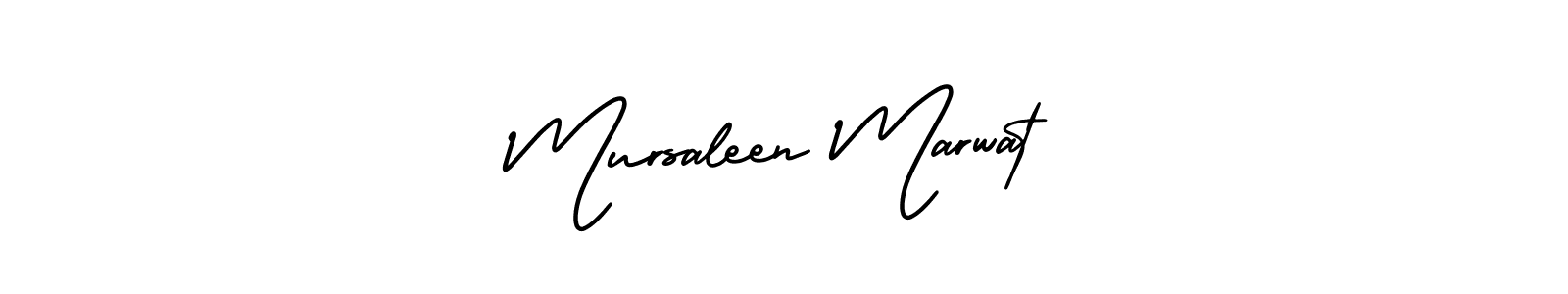 Similarly AmerikaSignatureDemo-Regular is the best handwritten signature design. Signature creator online .You can use it as an online autograph creator for name Mursaleen Marwat. Mursaleen Marwat signature style 3 images and pictures png