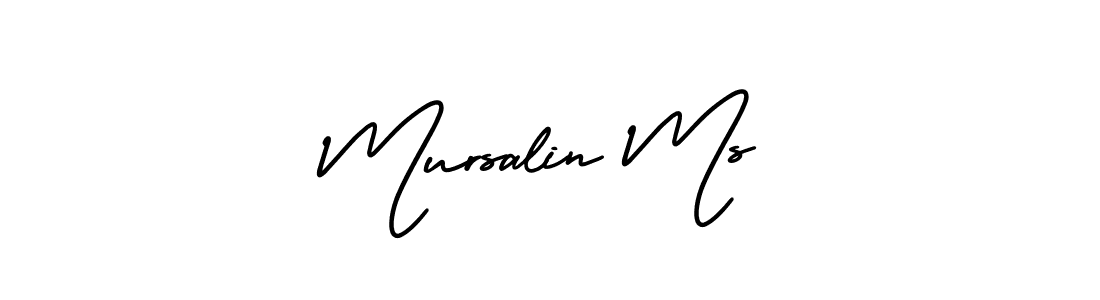 Here are the top 10 professional signature styles for the name Mursalin Ms. These are the best autograph styles you can use for your name. Mursalin Ms signature style 3 images and pictures png