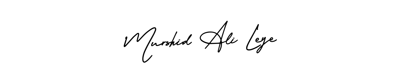 Here are the top 10 professional signature styles for the name Murshid Ali Leye. These are the best autograph styles you can use for your name. Murshid Ali Leye signature style 3 images and pictures png