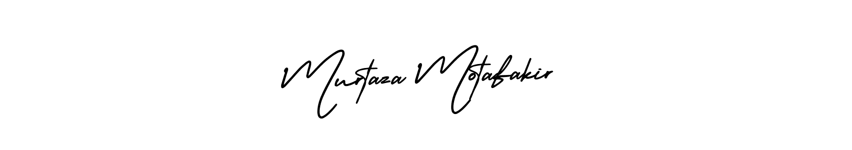 Create a beautiful signature design for name Murtaza Motafakir. With this signature (AmerikaSignatureDemo-Regular) fonts, you can make a handwritten signature for free. Murtaza Motafakir signature style 3 images and pictures png